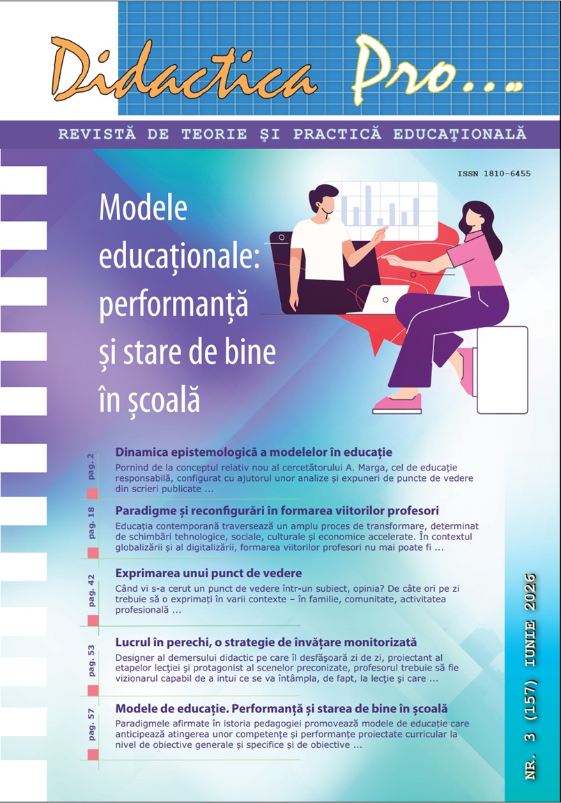 Modele educaționale: performanță și starea de bine în școală